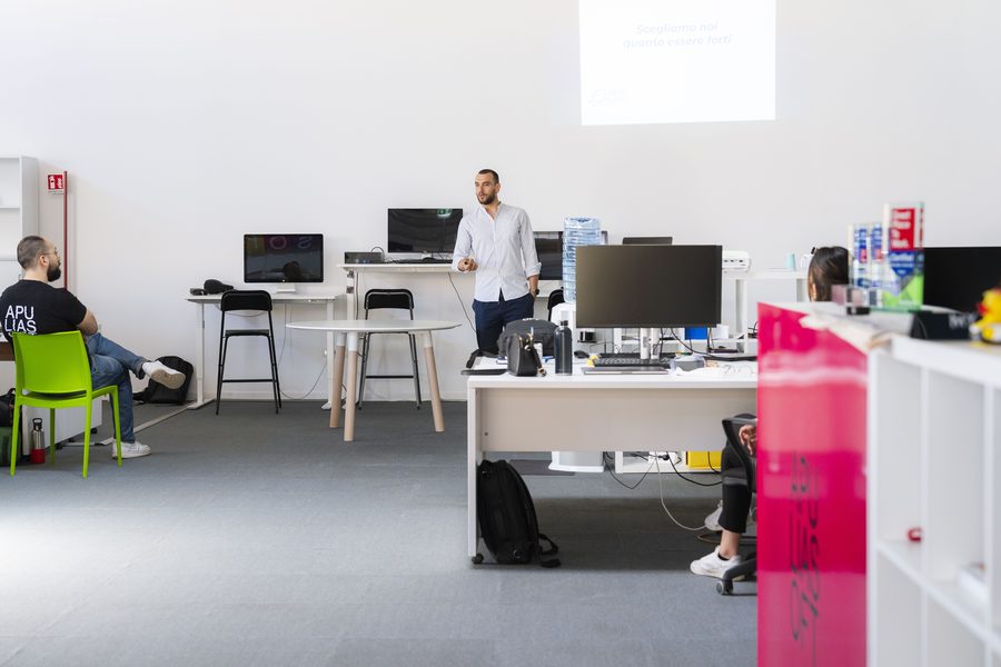 Formazione di gruppo sul benessere in azienda